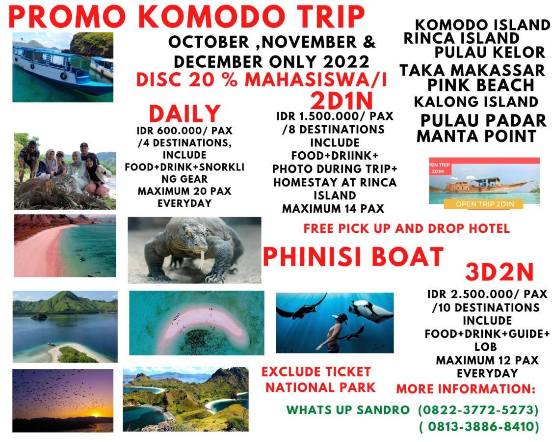 KOMODO One love Homestay&Tour Labuan Bajo Exterior foto